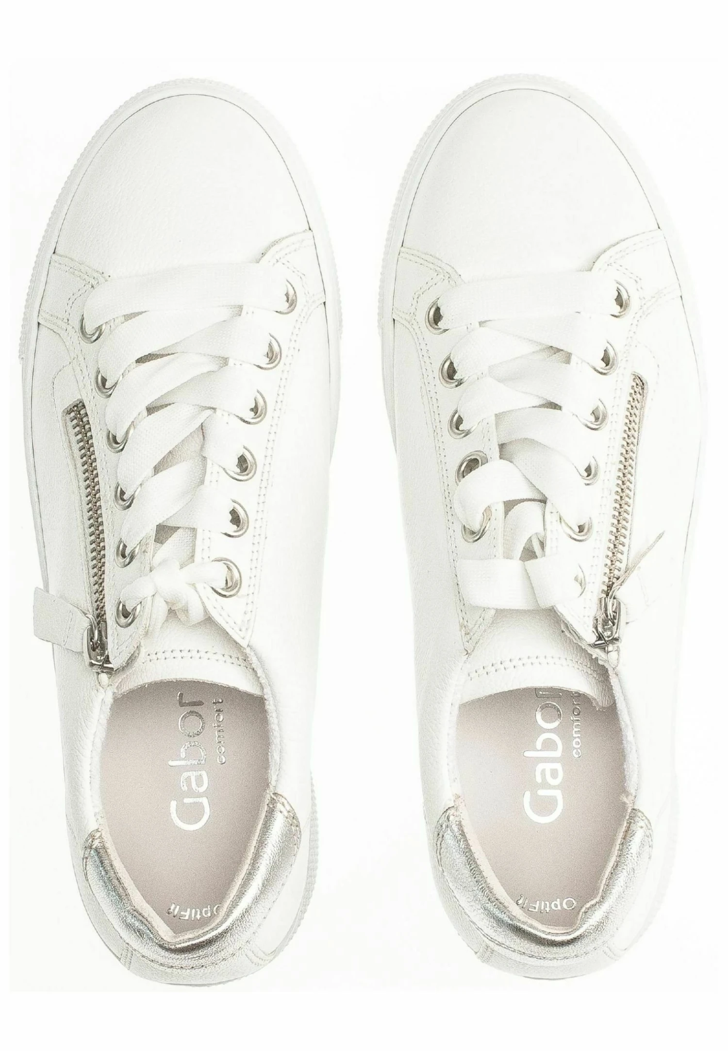 Gabor Zapatillas - Weiss Silber 5 Gabor Zapatillas - Weiss Silber - Imagen 3