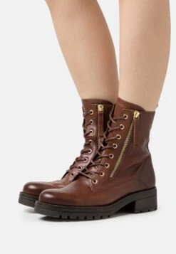 Gabor Comfort Botines Con Plataforma - Sattel/Gold