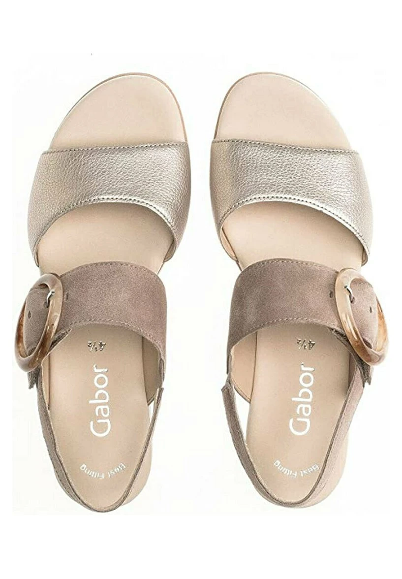 Gabor Comfort Comfort- Sandalias Con Plataforma - Beige 5 Gabor Comfort Comfort- Sandalias Con Plataforma - Beige - Imagen 3