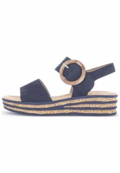 Gabor Sandalias Con Plataforma - Blau