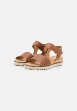 Gabor Comfort Sandalias De Cuña - Cognac -Zapato Gabor Tienda 38e6992740bf4f7b8d7f38f52a7390d6