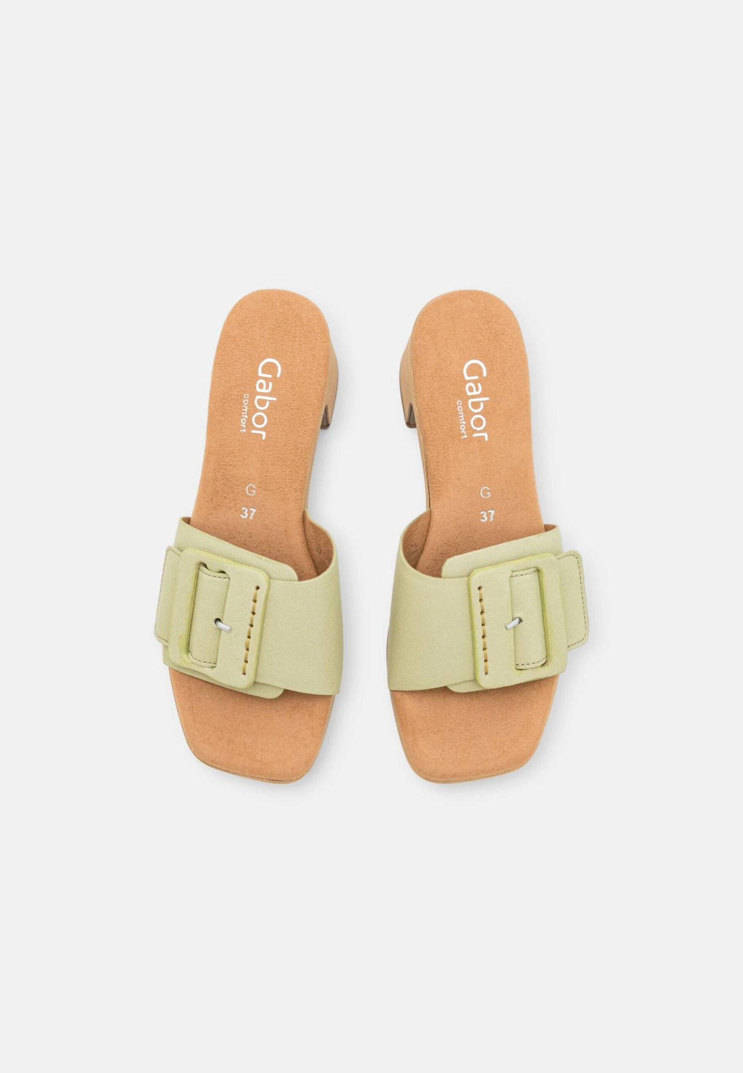 Gabor Comfort Zuecos - Salbei 8 Gabor Comfort Zuecos - Salbei - Imagen 6