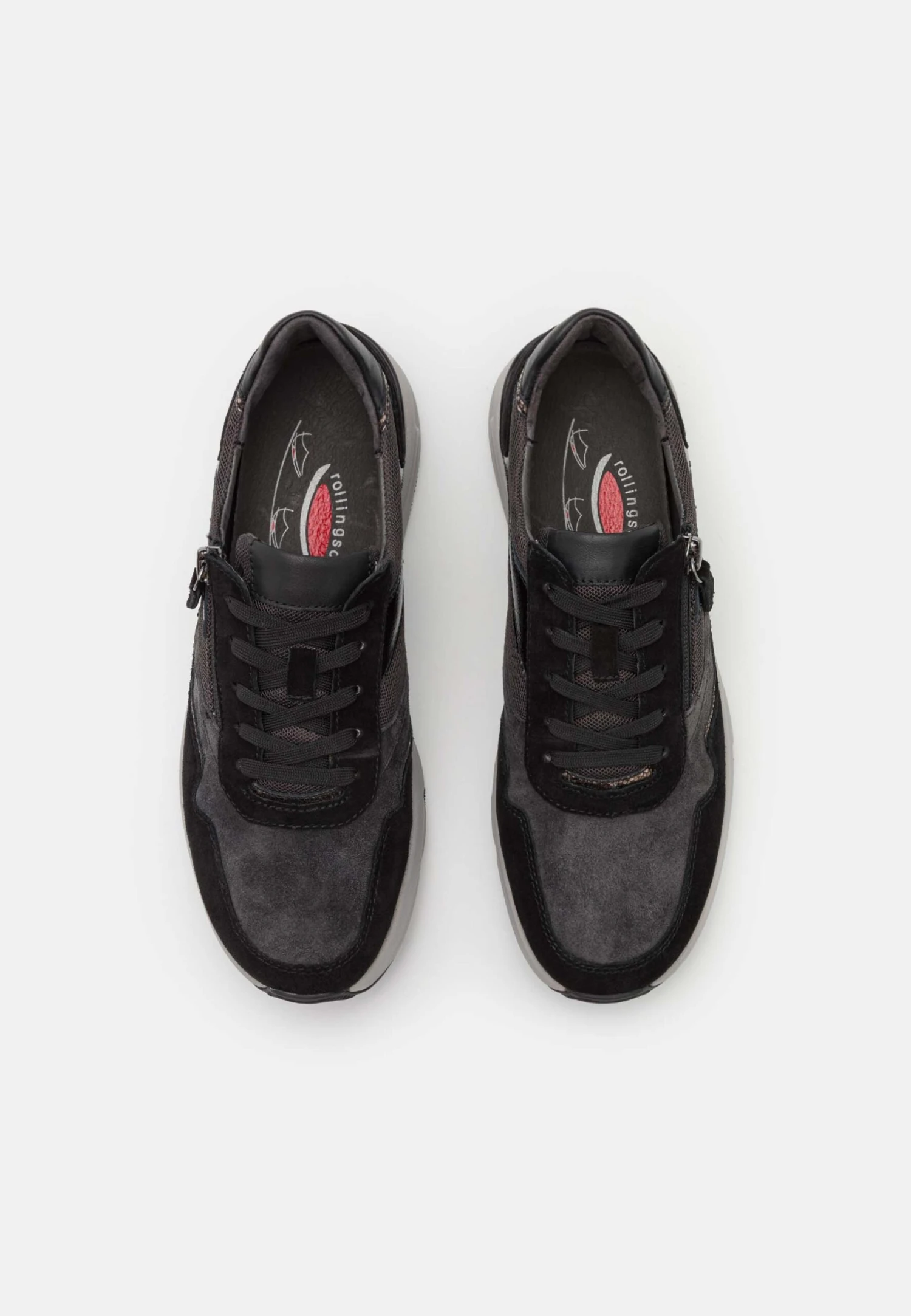 Gabor Comfort Zapatillas - Dark Grey/Black/Bronce 8 Gabor Comfort Zapatillas - Dark Grey/Black/Bronce - Imagen 6