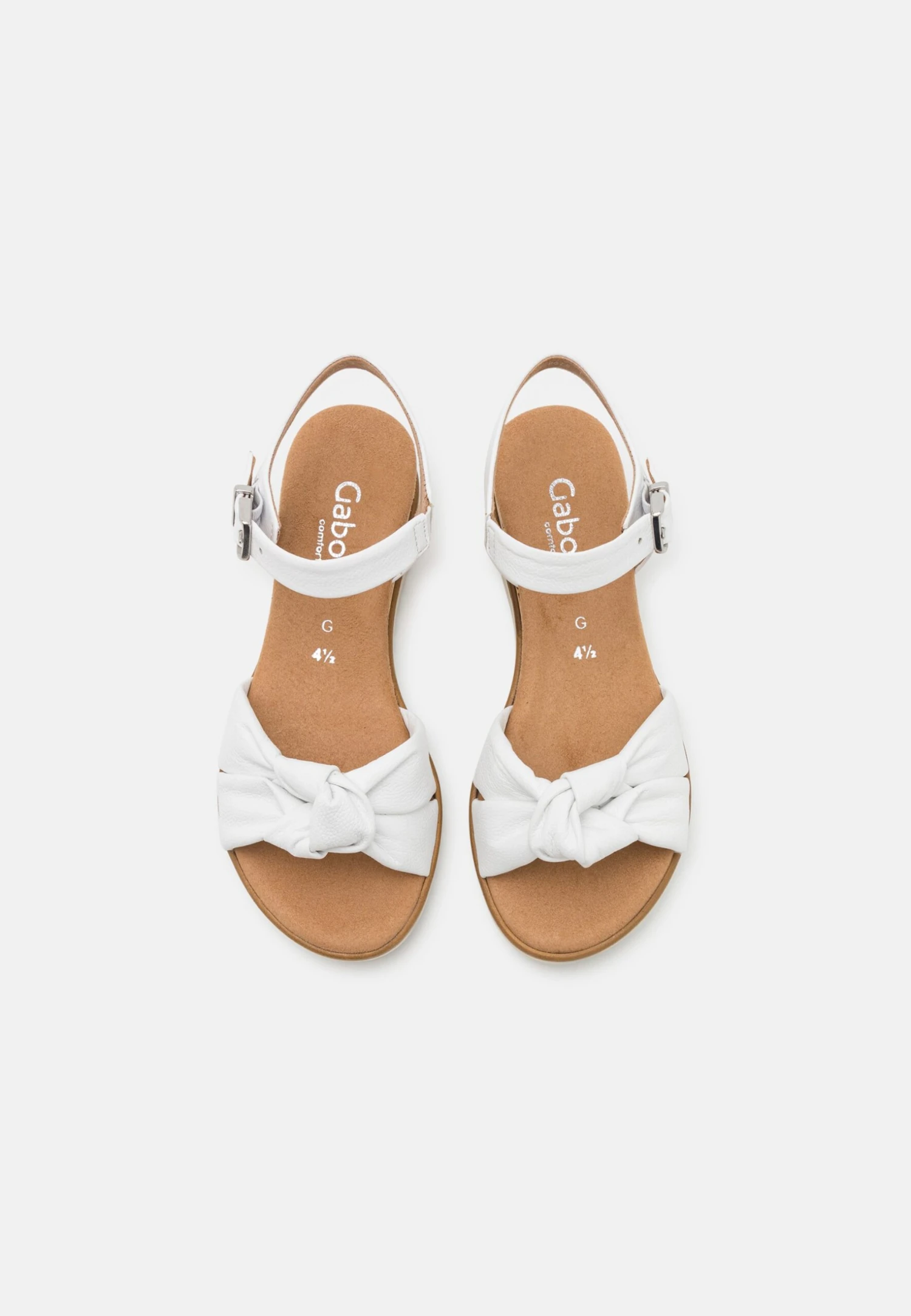 Gabor Comfort Sandalias De Cuña - Weiß 8 Gabor Comfort Sandalias De Cuña - Weiß - Imagen 6