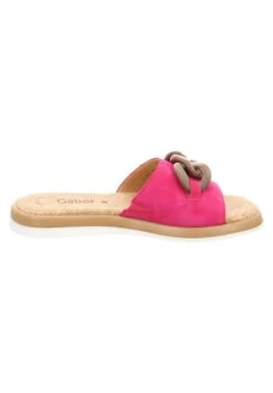 Gabor Sandalias Planas - Pink/Kork Holz -Zapato Gabor Tienda 5875117b640a42d998eeab56080b6b5b