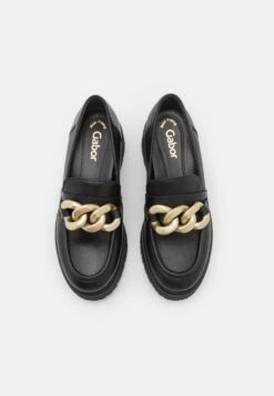 Gabor Mocasines - Black/Gold -Zapato Gabor Tienda 5f80e99f5f2a403388bf6f5caaebe779
