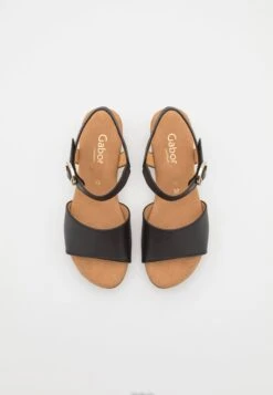 Gabor Comfort 22.071 - Zuecos - Schwarz/Gold -Zapato Gabor Tienda 6c6ccb8238594b8db93dda35a5fa4a93