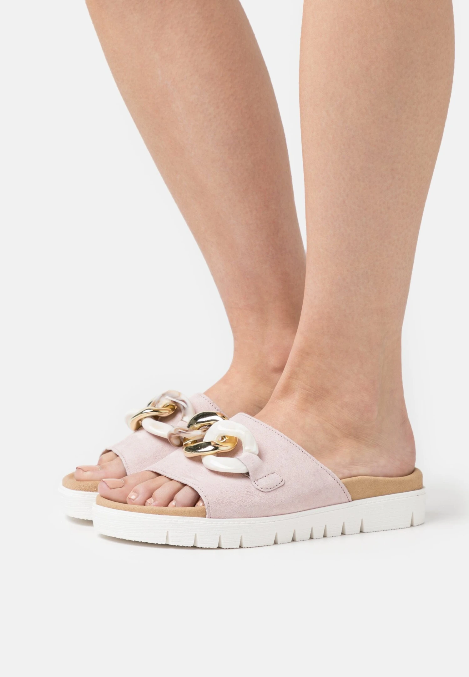 Gabor Sandalias Planas - Nude 3 Gabor Sandalias Planas - Nude