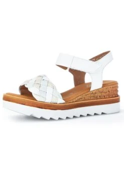 Gabor Comfort Sandalias Con Plataforma - Weiss/Ltmint/Creme -Zapato Gabor Tienda 788ee555bf934f8db28e47af456c9088