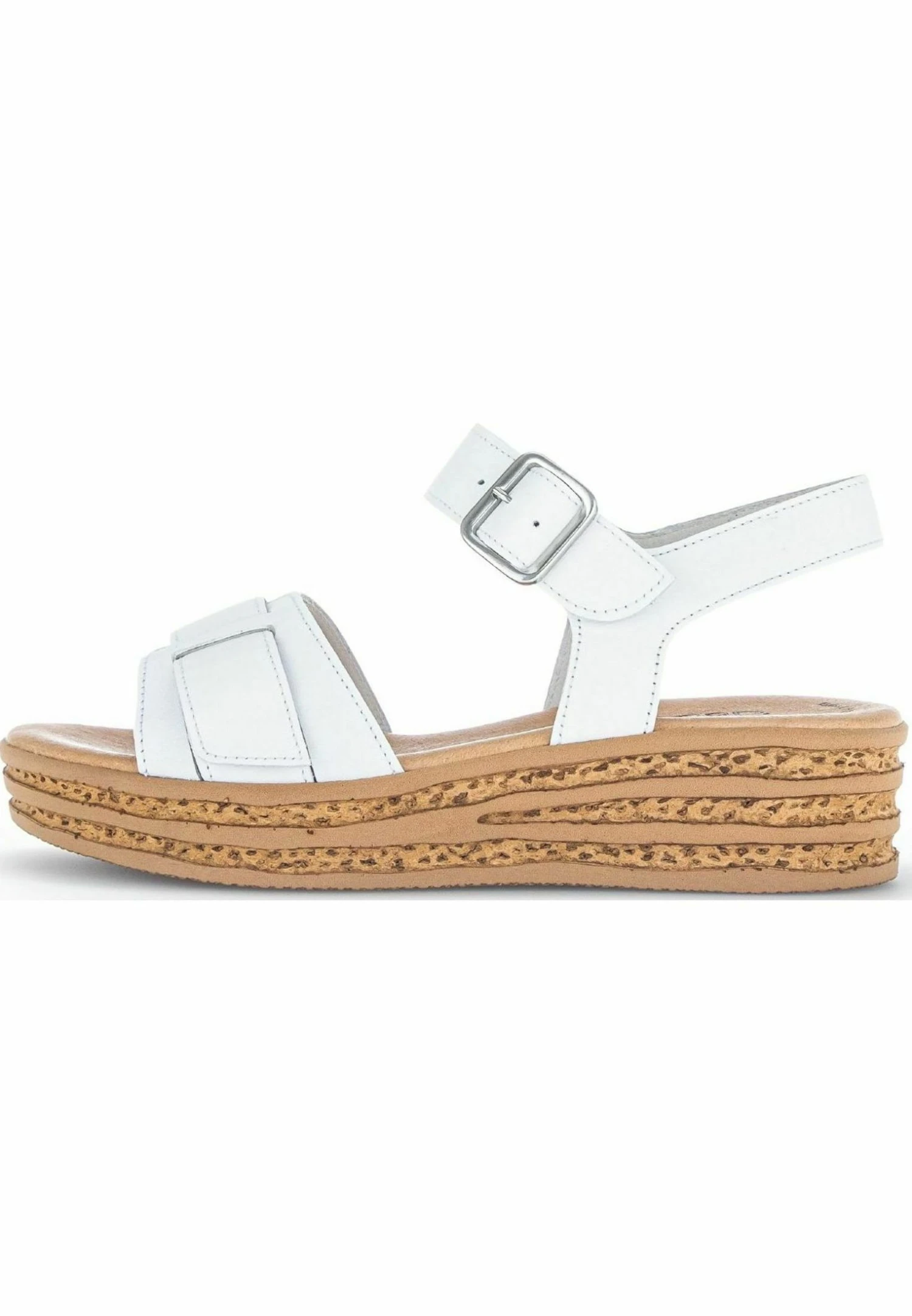 Gabor Sandalias De Cuña - Weiss Natur 3 Gabor Sandalias De Cuña - Weiss Natur