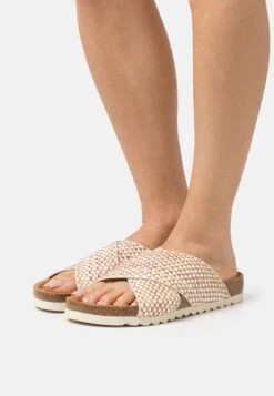 Gabor Sandalias Planas - Natur/Weiss