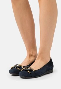 Gabor Comfort Bailarinas - Dark Blue/Uni Gold