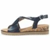 Gabor Comfort Sandalias De Cuña - Ocean Korkts Honi