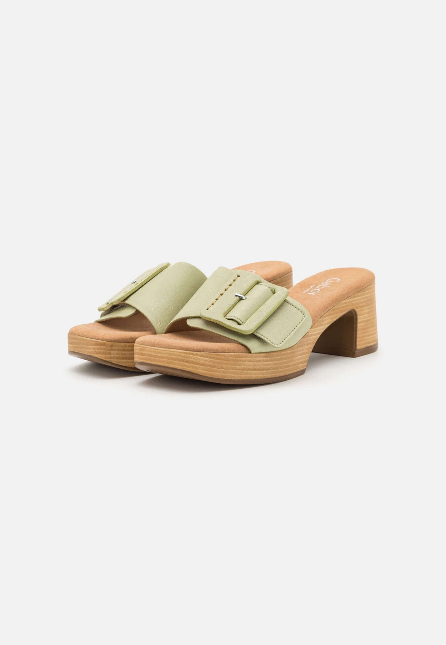 Gabor Comfort Zuecos - Salbei 5 Gabor Comfort Zuecos - Salbei - Imagen 3