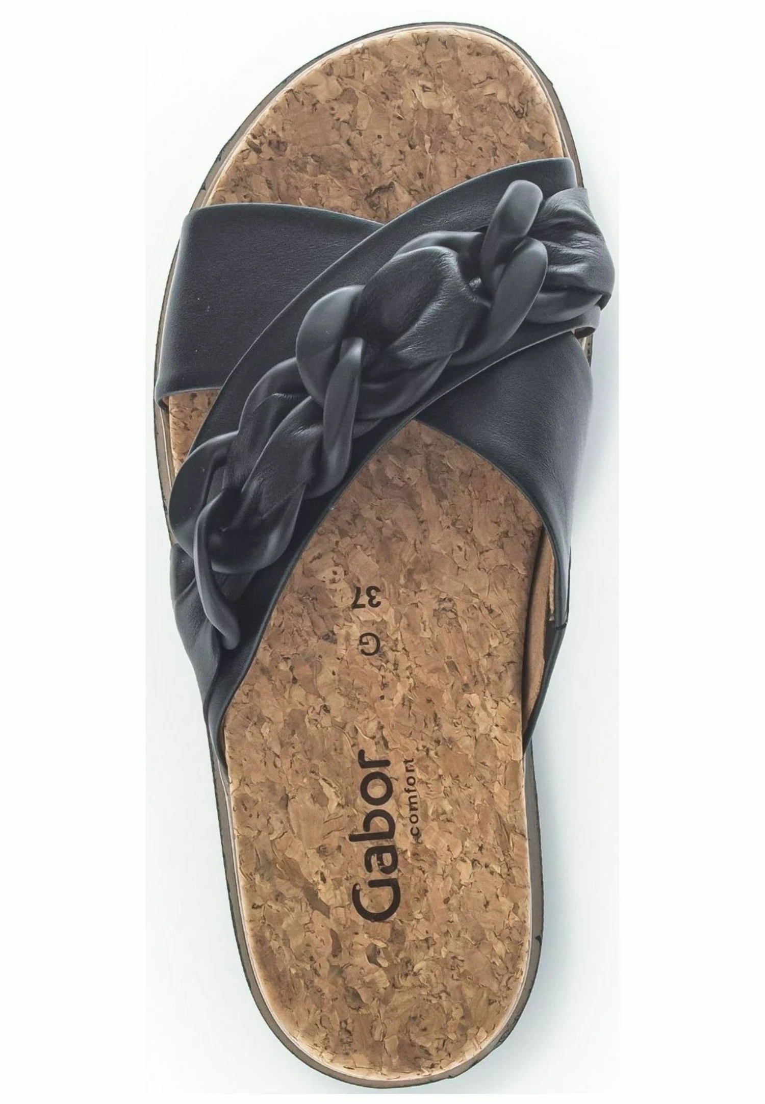 Gabor Sandalias Planas - Schwarz Kork Uni 5 Gabor Sandalias Planas - Schwarz Kork Uni - Imagen 3