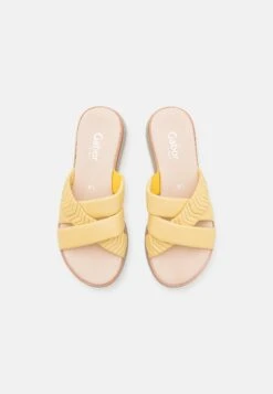 Gabor Comfort Sandalias Planas - Lemon -Zapato Gabor Tienda d211b7837ef94bef9a635a0f12aa0dd8