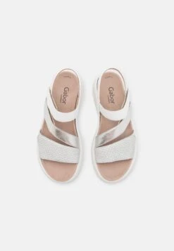 Gabor Comfort Sandalias Con Plataforma - Silber/Weiss 13 Gabor Comfort Sandalias Con Plataforma - Silber/Weiss -Zapato Gabor Tienda dec4a0fa37bb4473bc6efc590b073ec7