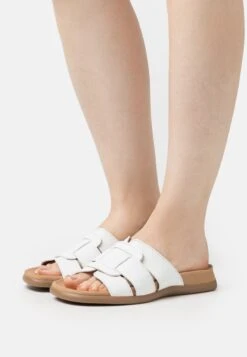 Gabor Sandalias Planas - Weiß