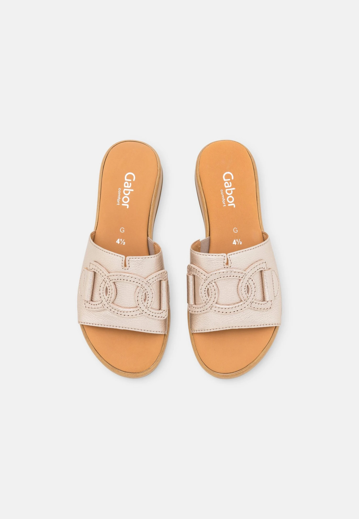 Gabor Comfort Sandalias Planas - Puder 8 Gabor Comfort Sandalias Planas - Puder - Imagen 6