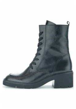 Gabor Stiefelette - Botines Con Cordones - Schwarz